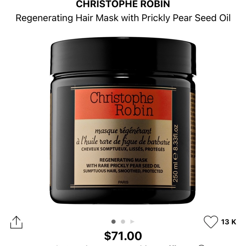Christophe Robin Regenerating Mask